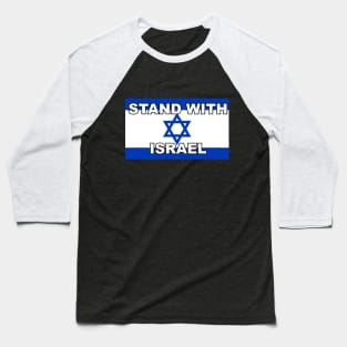 Stand With Israel Baseball T-Shirt